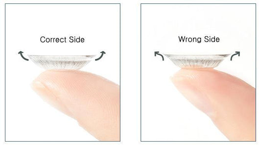 How Can I Tell if My Contact Lens is Inside Out? - o-lens.co.in