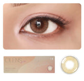 COLORED CONTACT LENSES OLENS French Shine Hazel ( 1 Day )