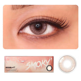 COLORED CONTACT LENSES OLENS Russian Smoky Brown ( 1 Day )