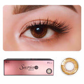 COLORED CONTACT LENSES OLENS Secriss Coral Brown ( 1 Day )