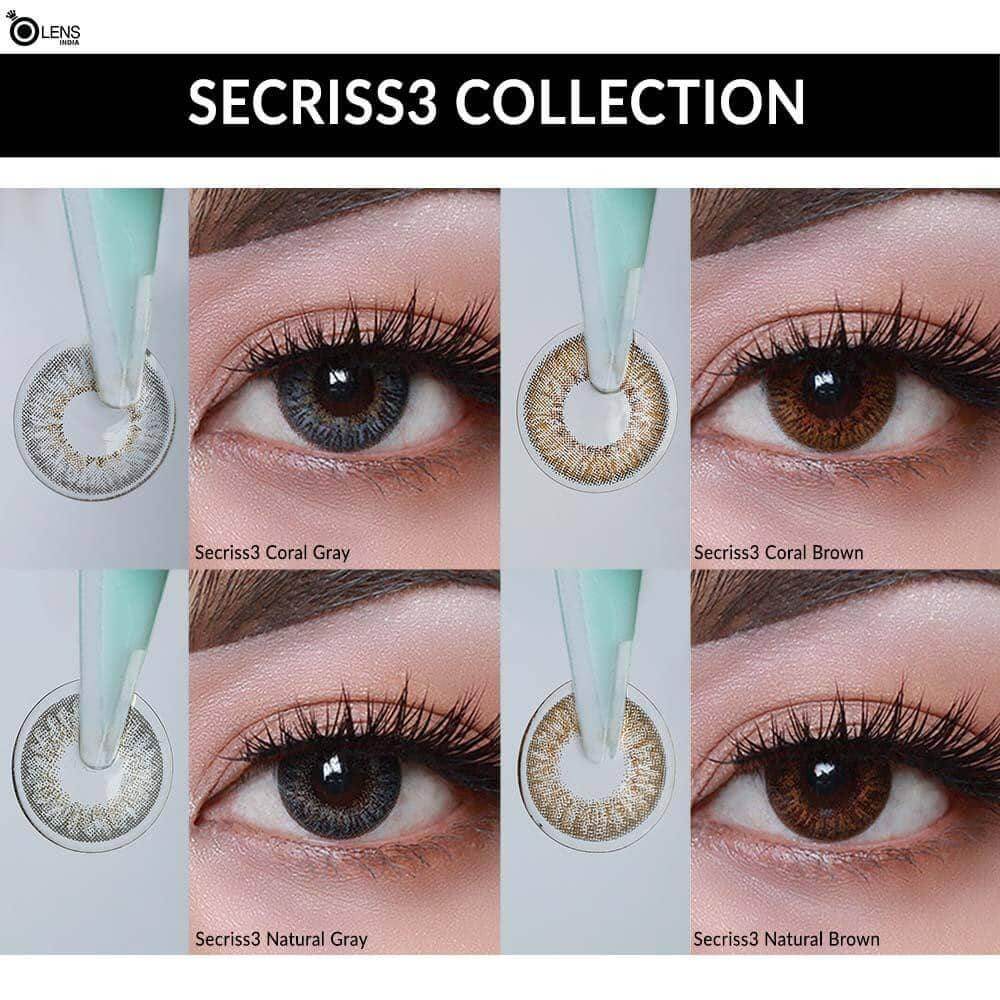 Secriss Natural Grey ( 1 Day ) | o-lens.co.in.