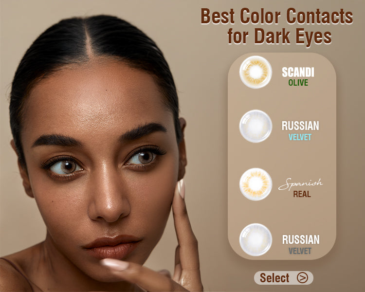 Best Color Contacts for Dark Eyes: Shades That Actually Stand Out