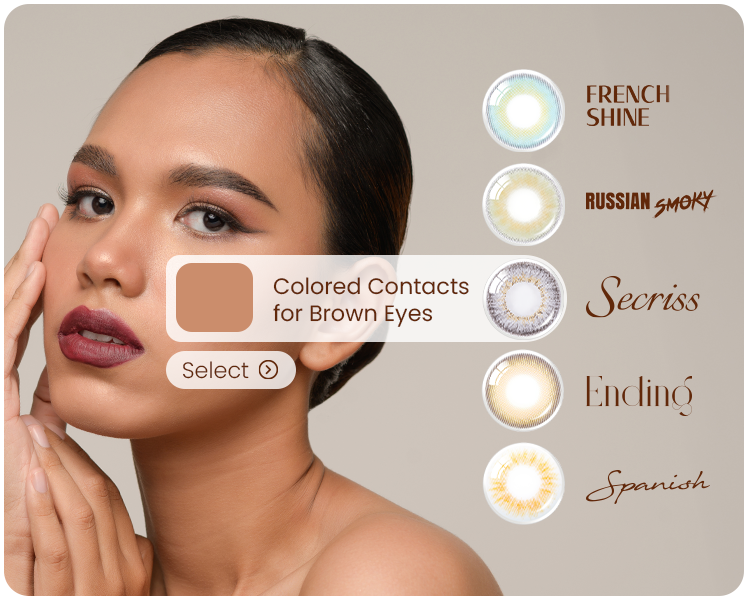 How to Choose Colored Contacts for Brown Eyes?