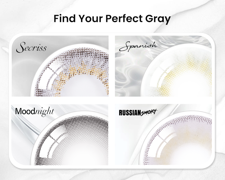 Gray vs. Grey Contacts: What's the Difference & Best Options