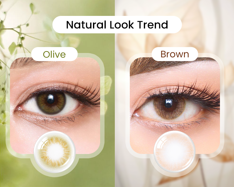 Olive & Brown Toned Lenses: The Natural Look Trend Explained