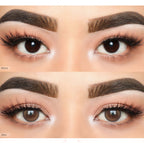 COLORED CONTACT LENSES OLENS Double Tint Brown ( 1 Month )