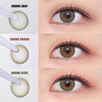 COLORED CONTACT LENSES OLENS Ending Gray ( 1 Day )