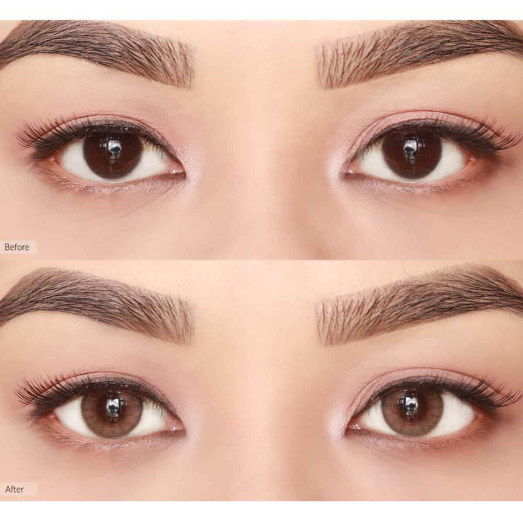 COLORED CONTACT LENSES OLENS French Shine Hazel ( 1 Day )