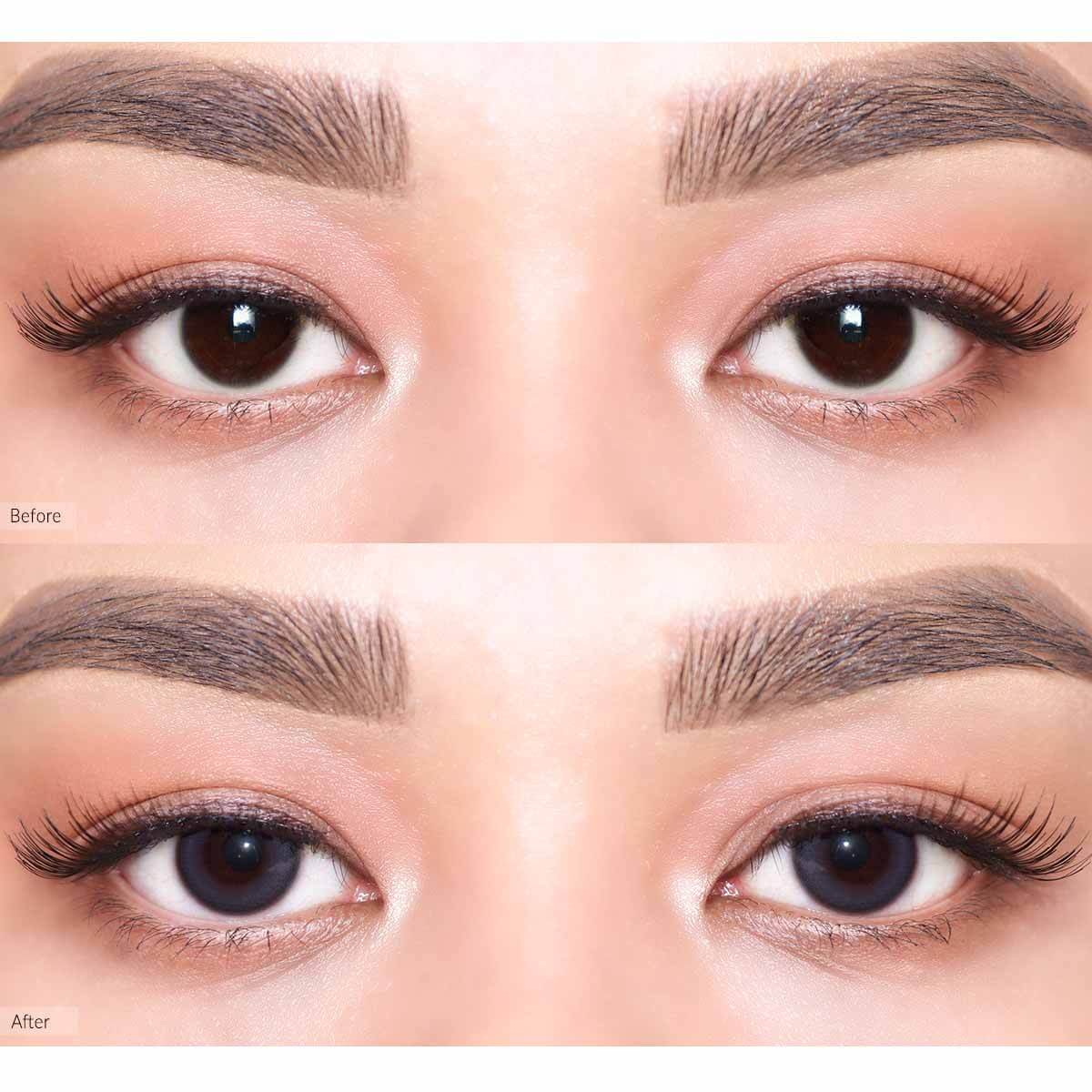 COLORED CONTACT LENSES OLENS Mood Night Grey ( 1 Day )