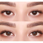 COLORED CONTACT LENSES OLENS Real Ring Brown ( 1 Day )