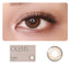 COLORED CONTACT LENSES OLENS Real Ring Brown (1 Month)