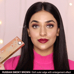 COLORED CONTACT LENSES OLENS Russian Smoky Brown ( 1 Day )