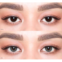 COLORED CONTACT LENSES OLENS Scandi Aqua ( 1 Month )