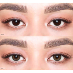 COLORED CONTACT LENSES OLENS Scandi Grey ( 1 Month )