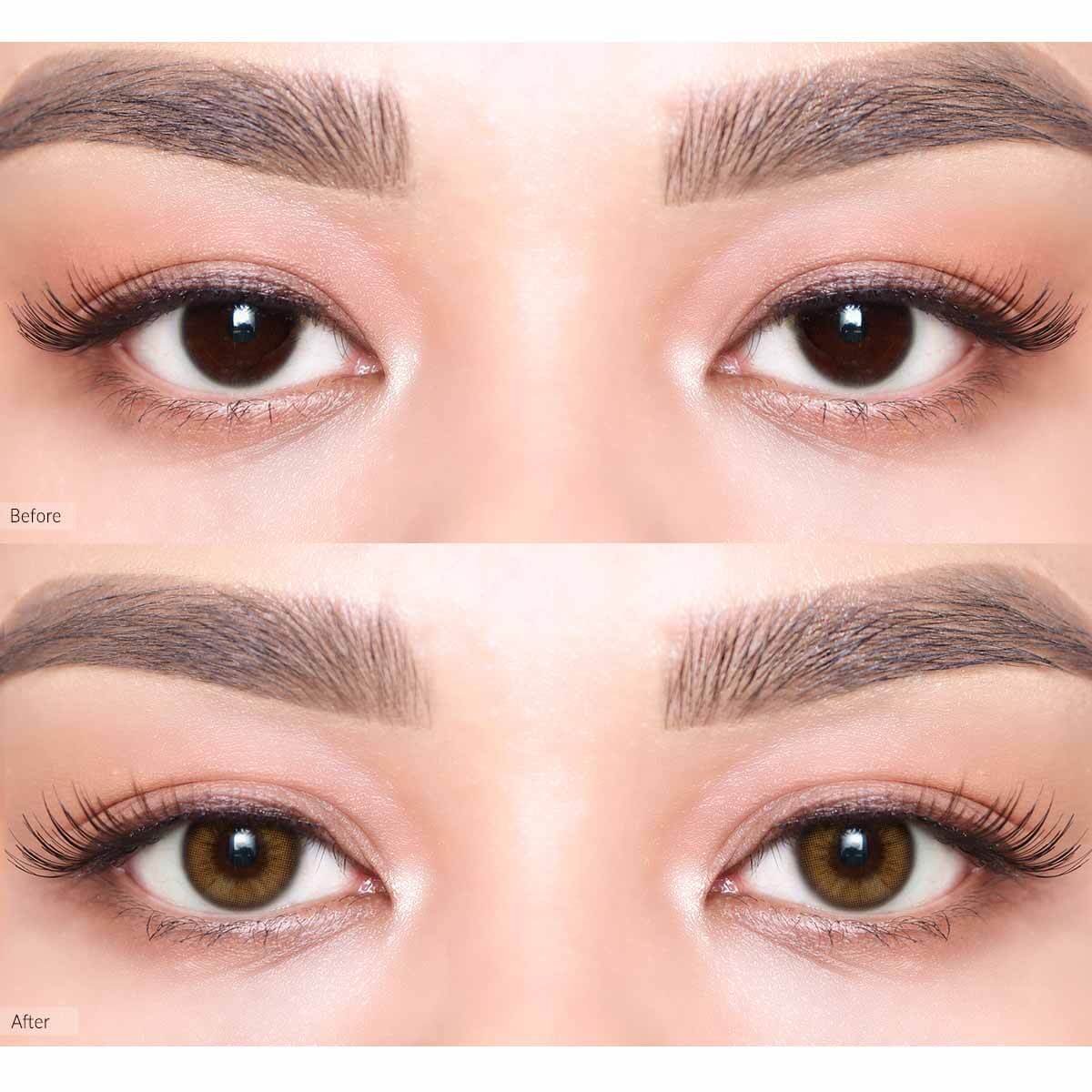 COLORED CONTACT LENSES OLENS Scandi Hazel ( 1 Day )