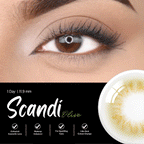 COLORED CONTACT LENSES OLENS Scandi Olive ( 1 Day )