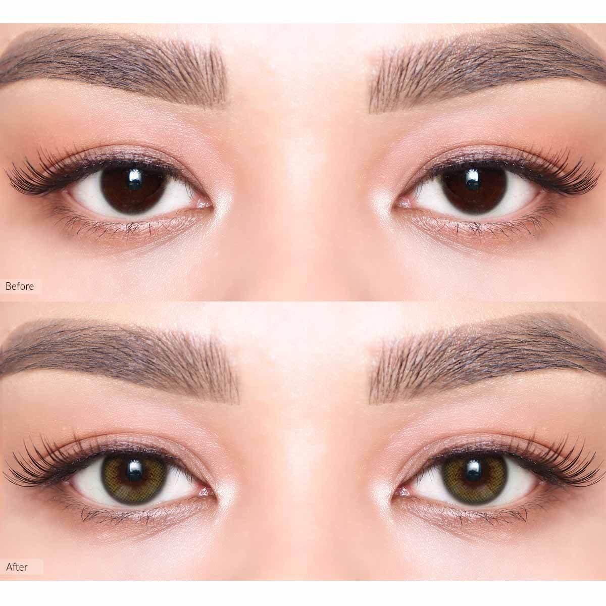 COLORED CONTACT LENSES OLENS Scandi Olive ( 1 Day )