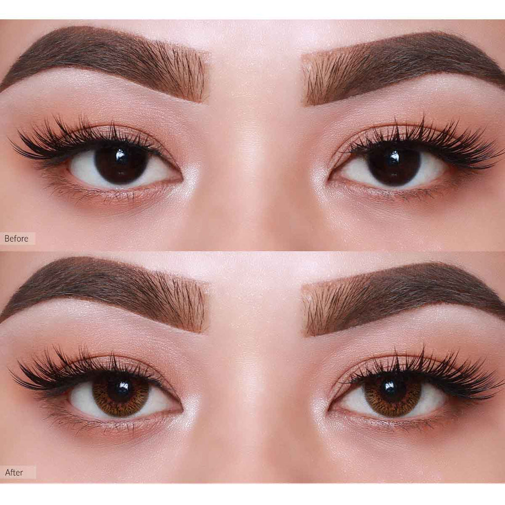 COLORED CONTACT LENSES OLENS Secriss Coral Brown ( 1 Day )