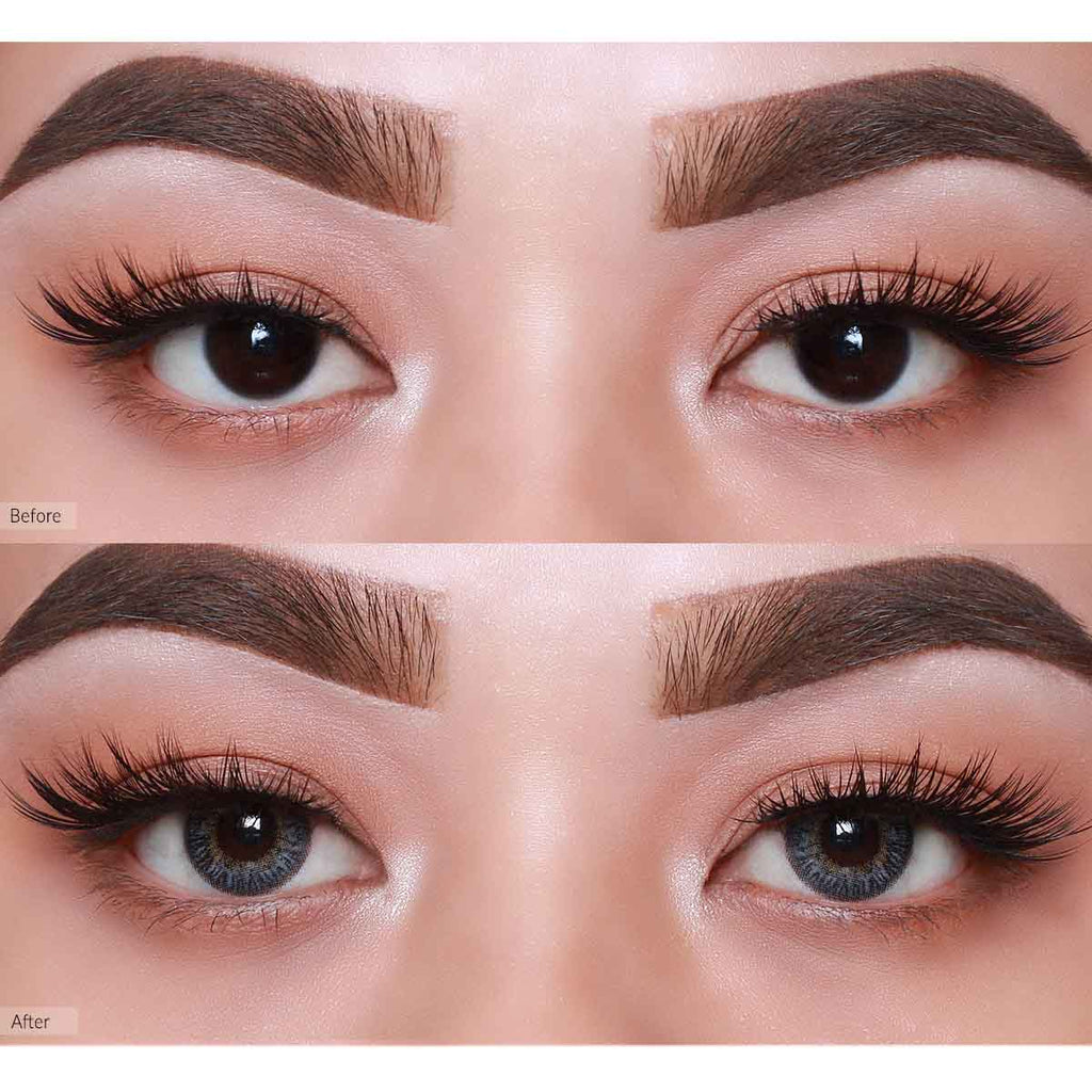 COLORED CONTACT LENSES OLENS Secriss Coral Gray ( 1 Day )