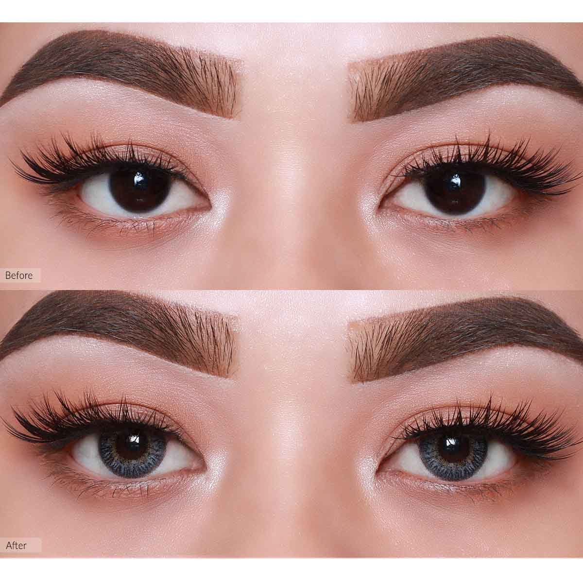 COLORED CONTACT LENSES OLENS Secriss Coral Gray ( 1 Day )