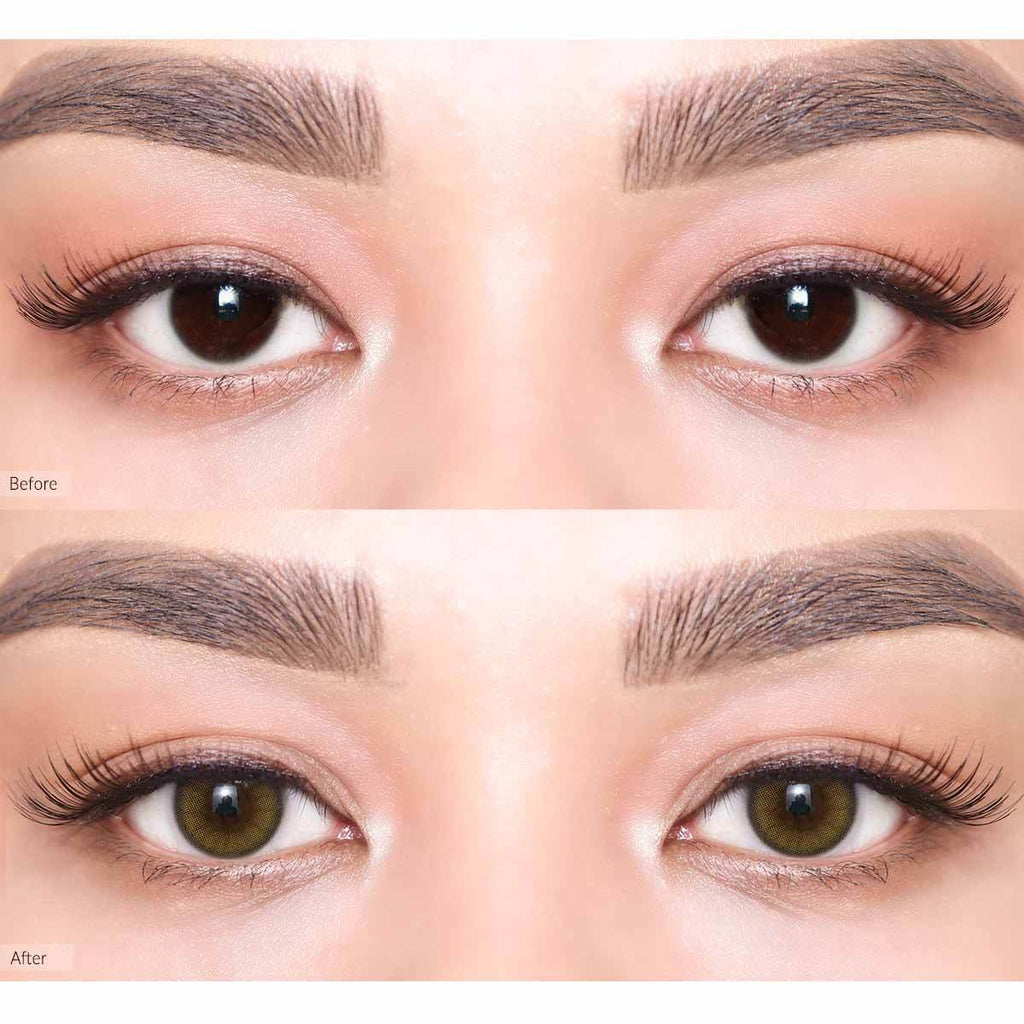 COLORED CONTACT LENSES OLENS Viviring Olive ( 1 Day )