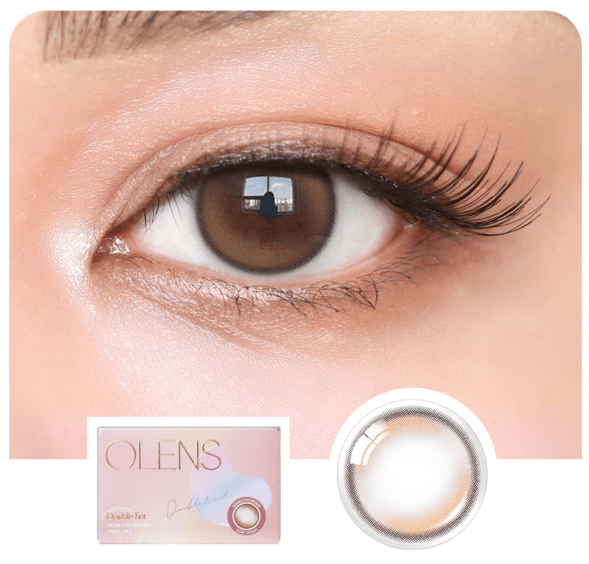 OLENS Monthly Duration Scandi Olive Color Contact Lens