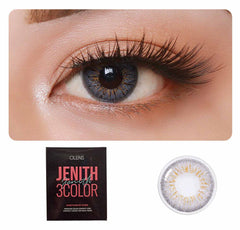 OLENS Premium Color Contact Lens | Jenith3 Natural Grey (6 Month) | o-lens.co.in.