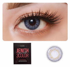 OLENS Premium Color Contact Lens | Jenith3 Sky Gray ( 6 Month ) | o-lens.co.in.