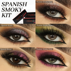 COLORED CONTACT LENSES OLENS Daily 5 Pair Mixed Collection - Spanish Smoky ( 1 Day )