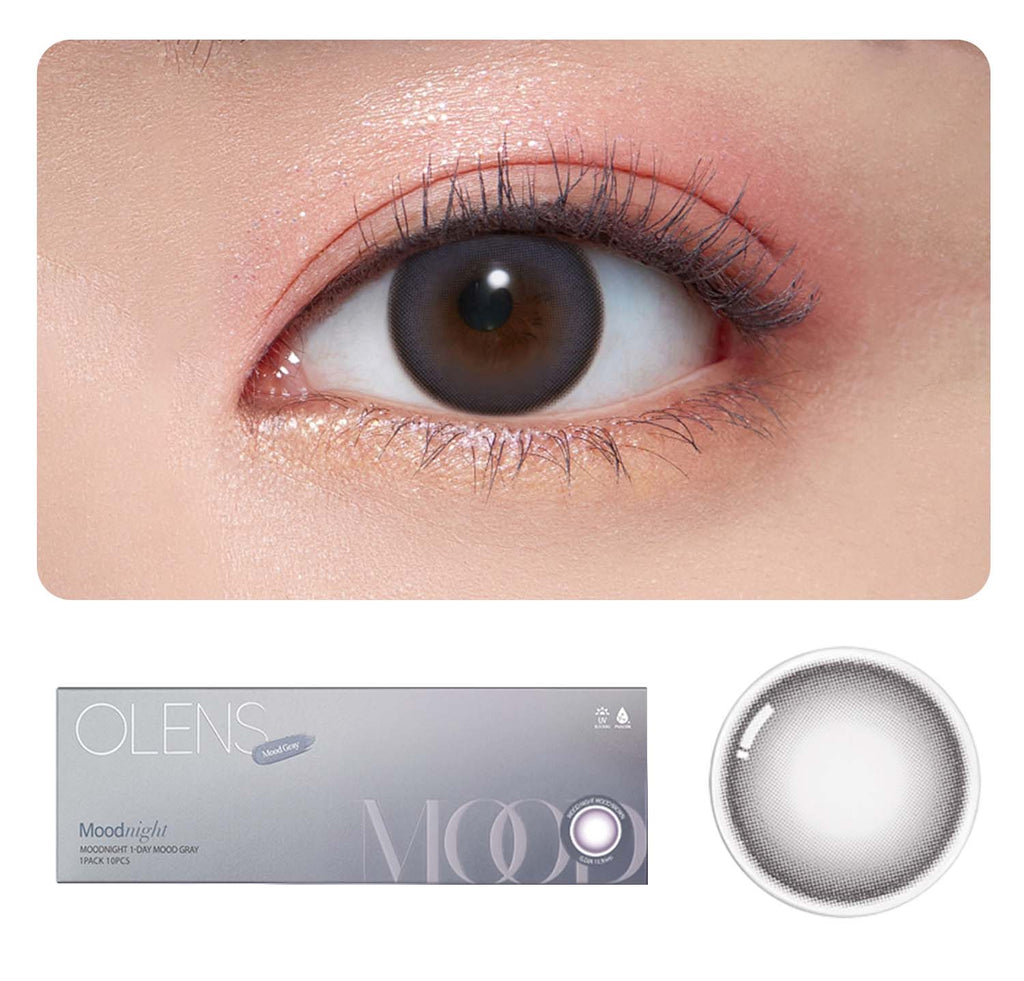COLORED CONTACT LENSES OLENS OLENS Daily Pack 1 Pair, Plain ( 0.00 )