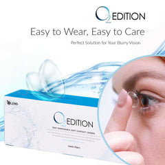 O2 Edition ( 1 Day ) 40p Clear Contact Lens | o-lens.co.in.