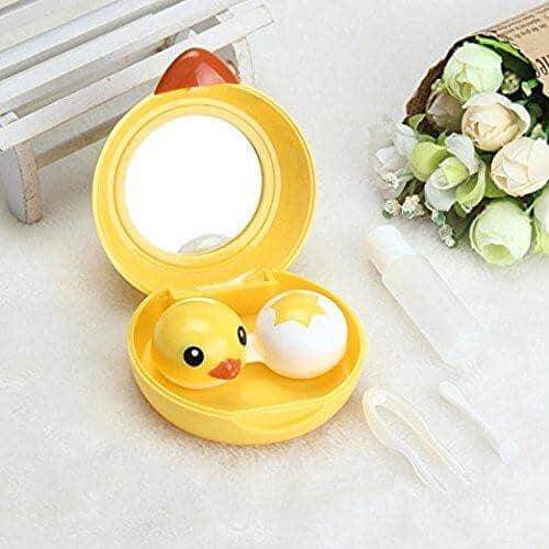 Duck Cute Contact Lens Case | o-lens.co.in.