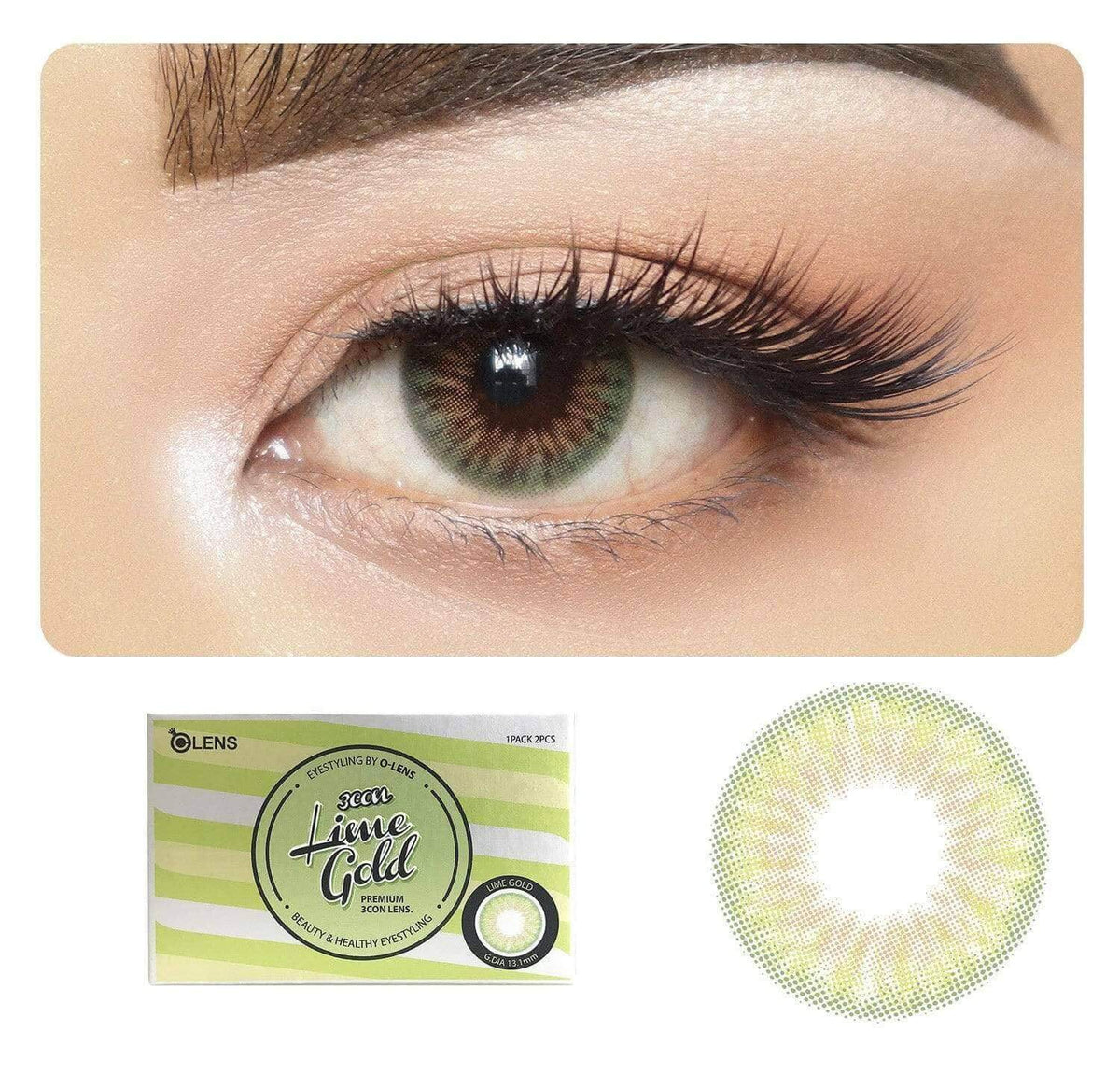 Lime Gold  ( 1 Month ) | o-lens.co.in.