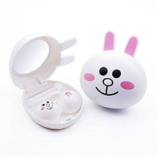 Rabbit Cute Contact Lens Case | o-lens.co.in.