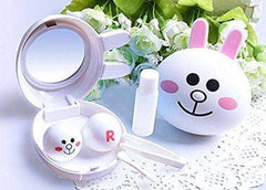 Rabbit Cute Contact Lens Case | o-lens.co.in.