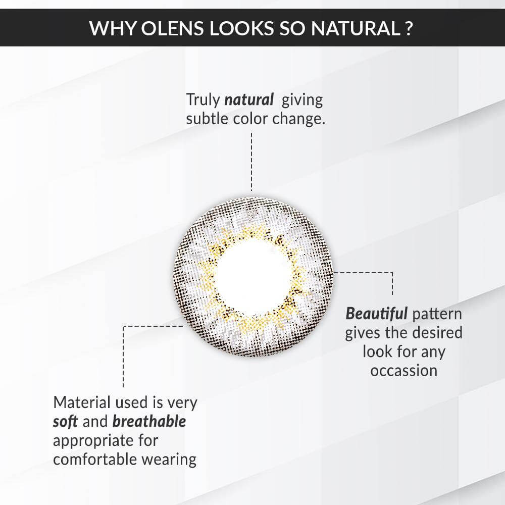 Secriss Natural Grey ( 1 Day ) | o-lens.co.in.