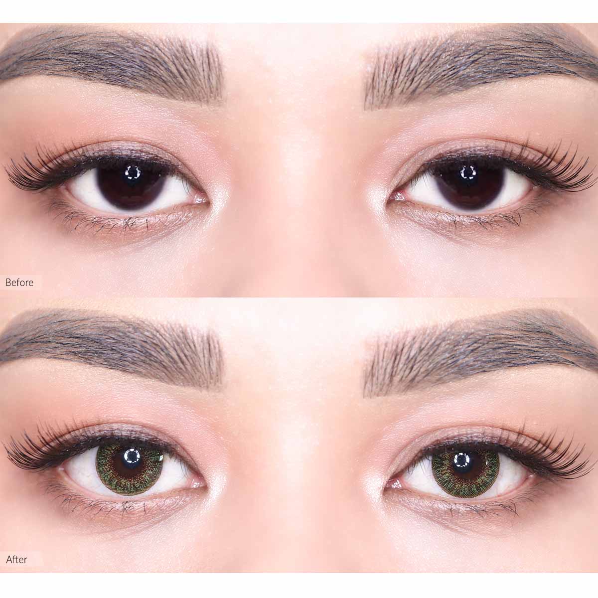 Secriss Natural Green ( 1 Day ) | o-lens.co.in.